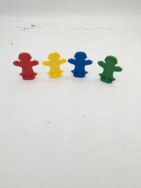 Candy Land 4 Gingerbread Movers Board Game Replacement Parts 1999